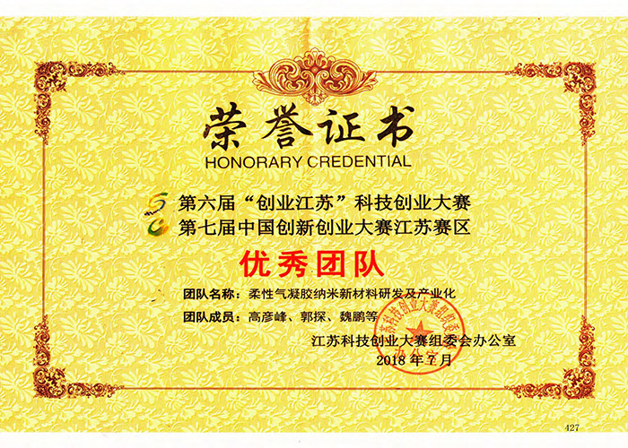 創(chuàng)業(yè)大賽榮譽(yù)證書(shū)